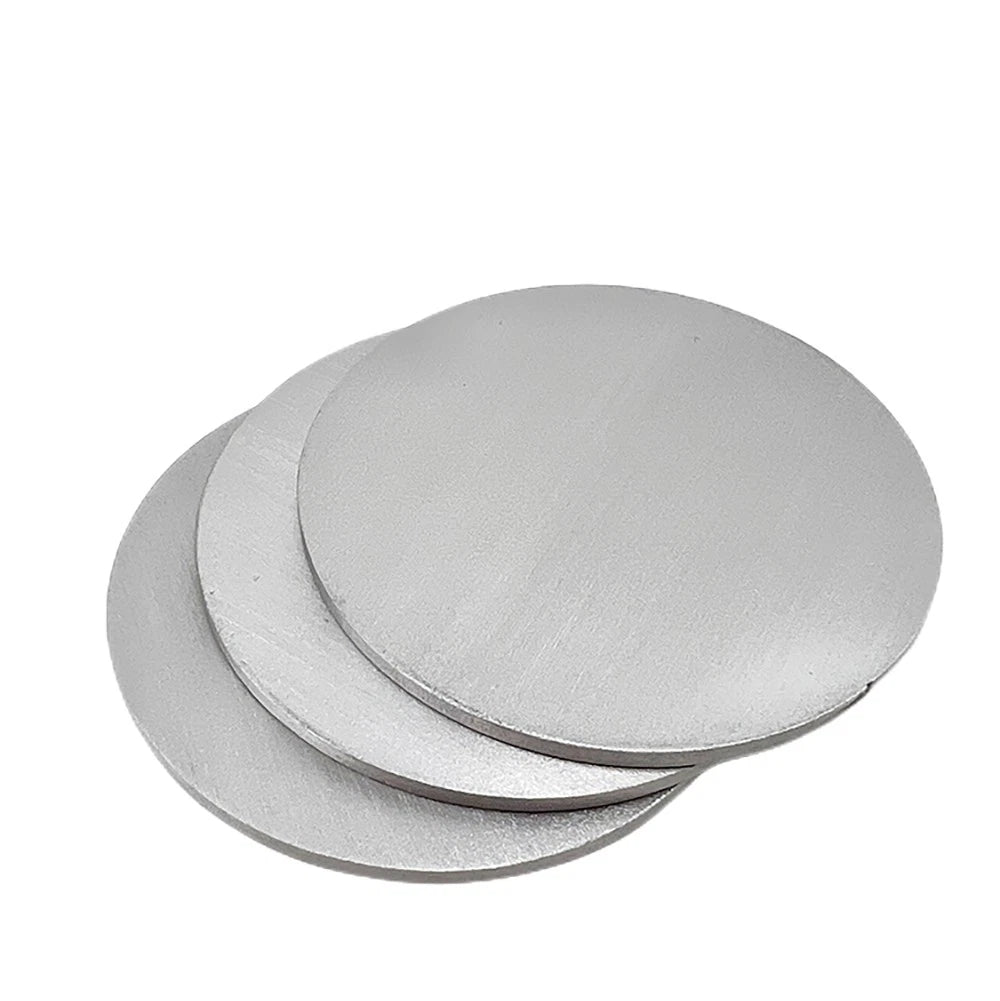 5052/6061-T6 Aluminum Round Sheets/Discs - Diameters: 50-300mm, Thick: 0.5-20mm
