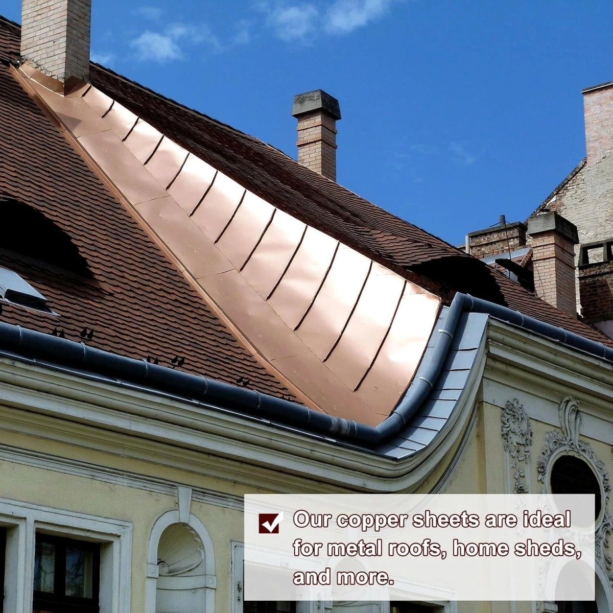 Copper Sheet Strip 0.25mm 0.3mm 0.4mm - 1.0mm Widths Flexible Pure Copper C101 - HomeDIYer