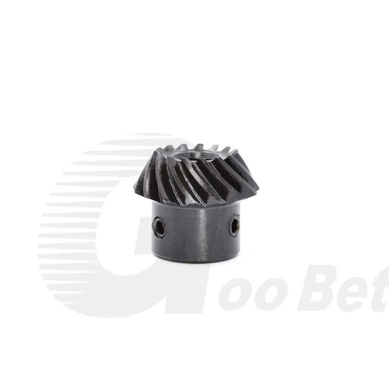 Spiral Bevel Gear C45 Steel Mod 1.5 Ratio 1:2 15 30 18 36 Tooth Hardened Black