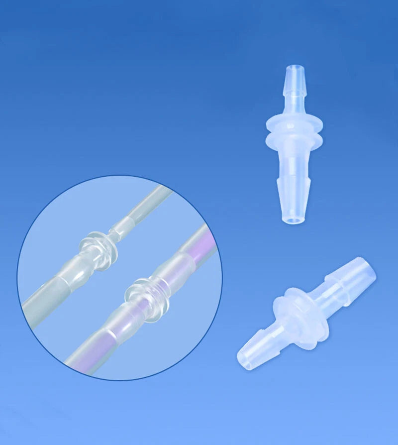Plastic Straight Tube Joiner Connector — Hose Pipe Coupler 1.6mm to 19mm
