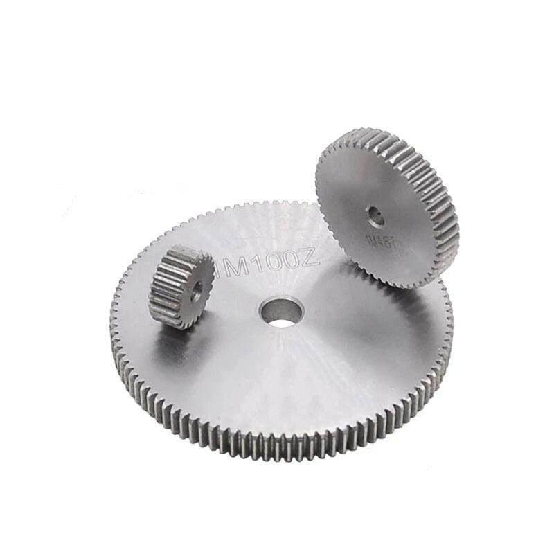 1 Mod Spur Gear 45# Steel Transmission Gear Teeth 60-150 Pinion Motor Flat Gear