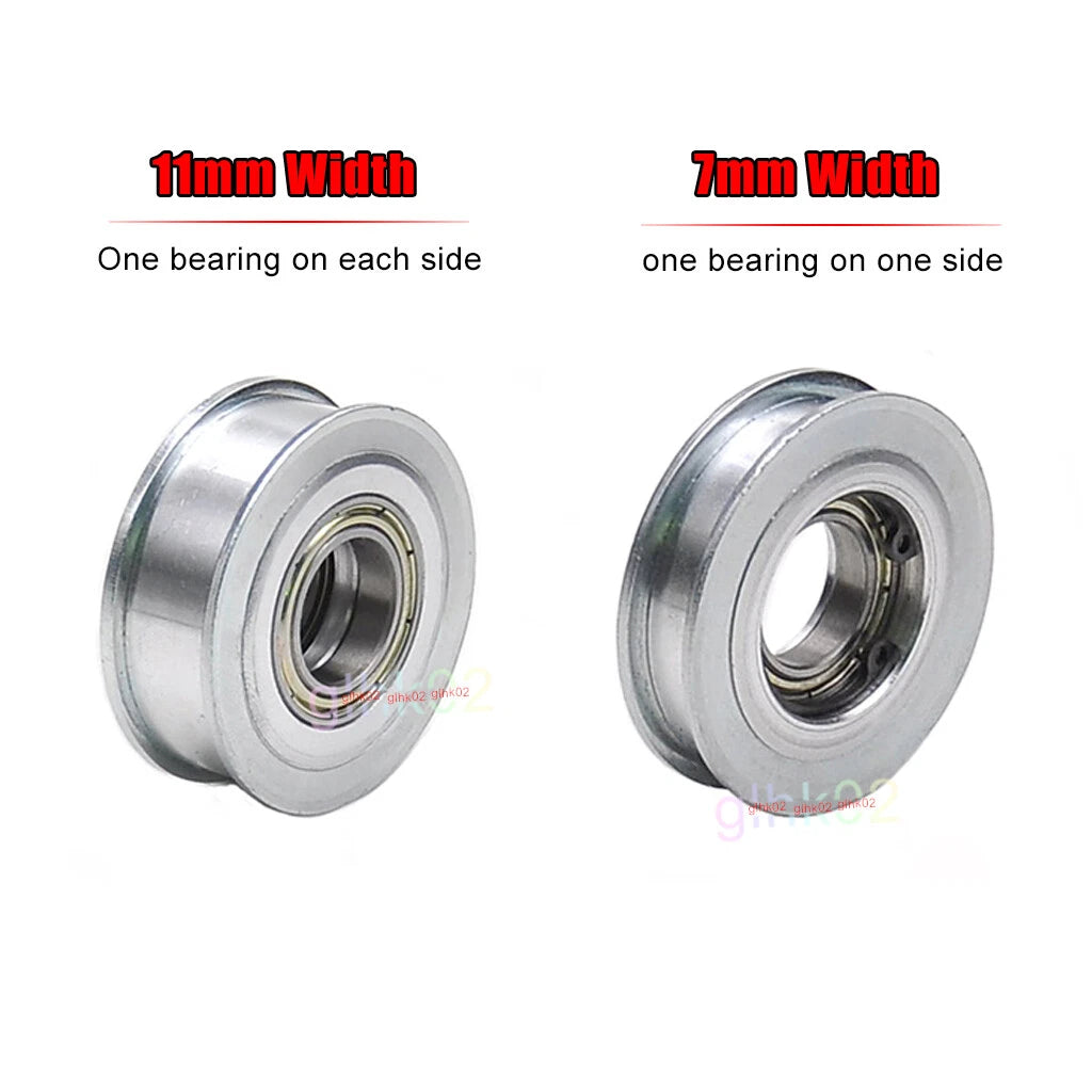 GT2 6 10mm Timing Belt Idler Pulleys 16-60 Teeth 3-15mm Bore For 3D Printer CNC