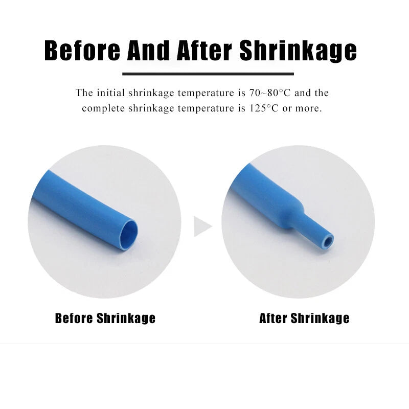 Adhesive Heat Shrink Tubing 3:1 Ratio Φ4.8mm — Dual-Wall Electrical Sleeving