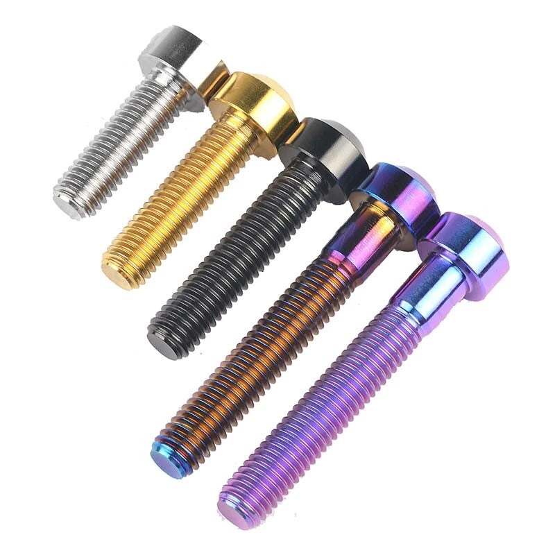 M5 M8 Titanium Socket Cap Head Torx Screws – Grade 10.9, Fully Threaded (10–60mm)