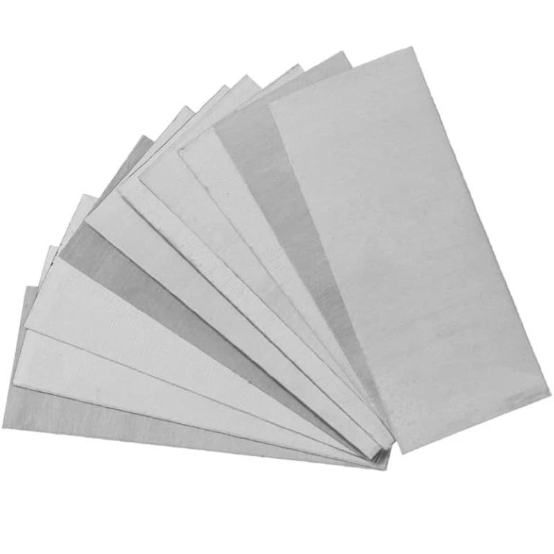 99.995% High Purity Zinc Zn Sheet Plate Metal Foil Anode Electroplating For Lab