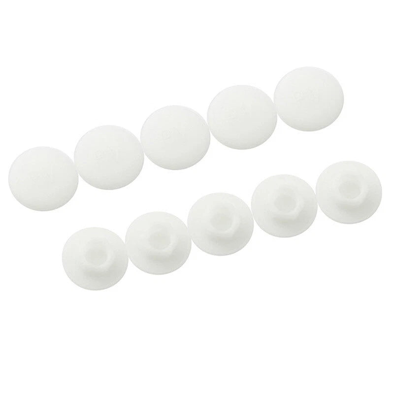10 Pcs M5/M6 Hexagon Head Screw Caps – Dust-Proof Covers for Bicycle Stem & Bolts (Multiple Colors)