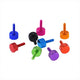 M3 Coloured Aluminium Knurled Thumb Screws Flat Head Hand Grip Bolt L:12mm-50mm