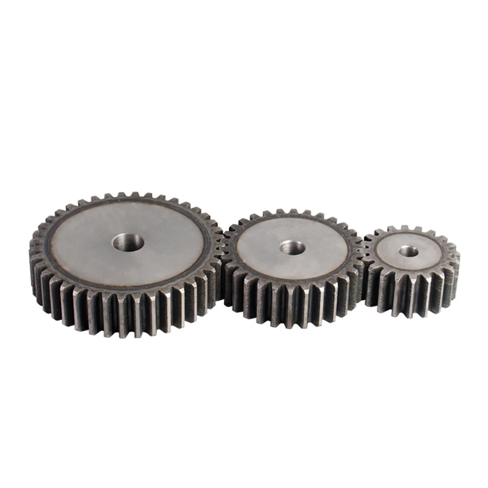 1 Mod Cylindrical Spur Gear 12-160 Tooth Diameter 14mm - 162mm 45# Carbon Steel