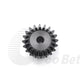 Mod 2 Bevel Gear C45 Steel 1:1.25 Ratio 20/25 Tooth 12-20mm Bore Hardened Black