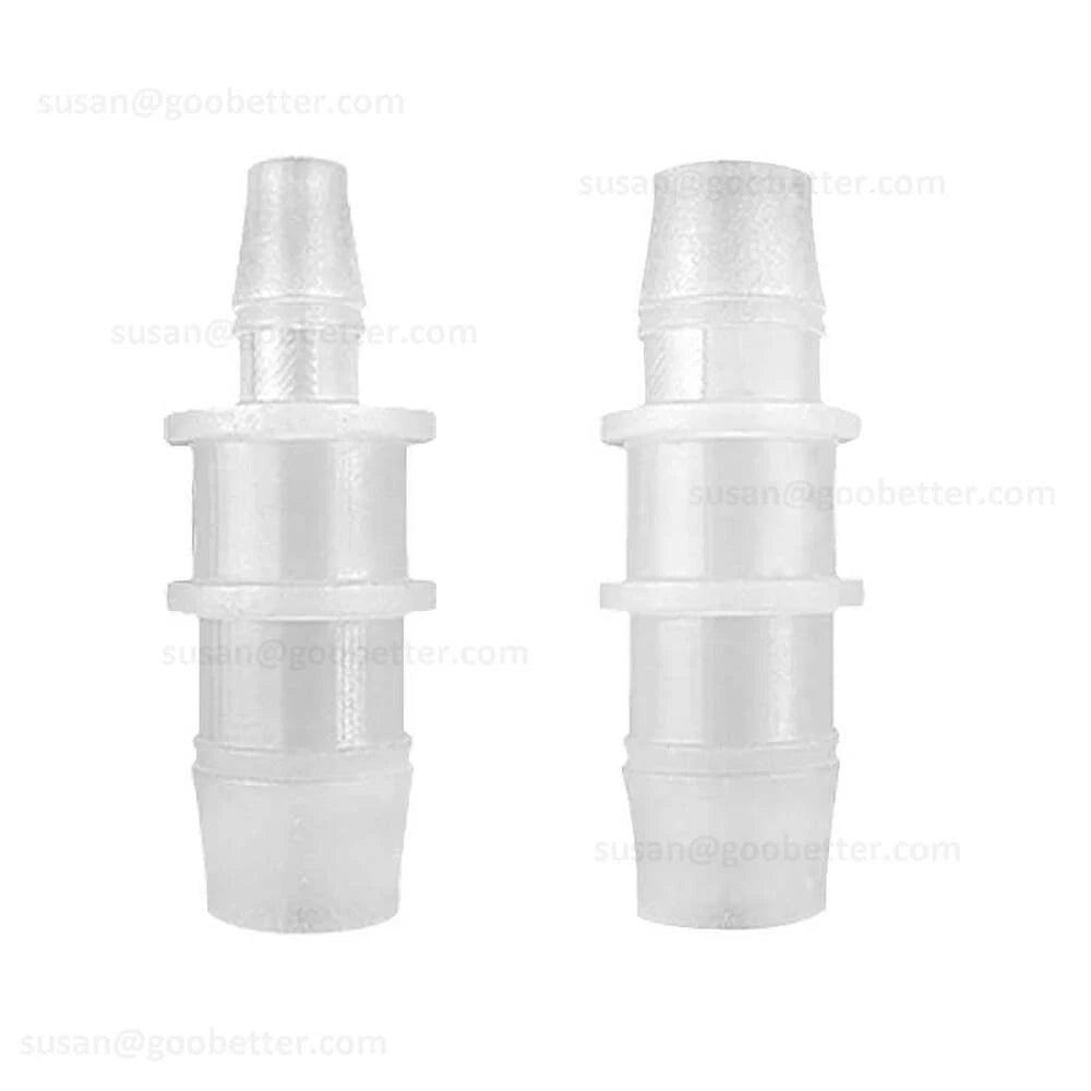 Straight Reducer Barbed Hose Connector — Plastic Joiner for Air & Water Tubing