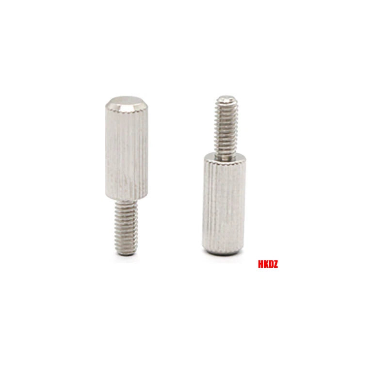 303 Stainless Steel Knurled Thumb Screws With Small Head M3/M4x6~16mm Hand Screw