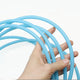 Food Grade Lake Blue Silicone Tube Beer Milk Hose Pipe Soft Rubber 4mm-6mm