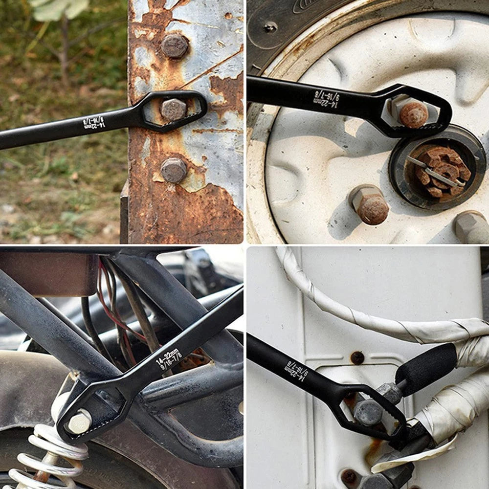 8-24mm Universal Torx Wrench Double-head Self-tightening Adjustable Wrench Tools