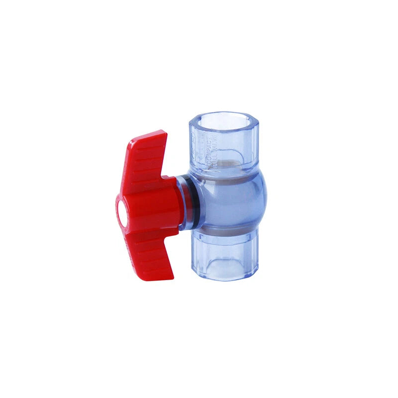 Clear PVC 50mm ID Pressure Pipe and Fittings Metric Solvent Weld Various Parts