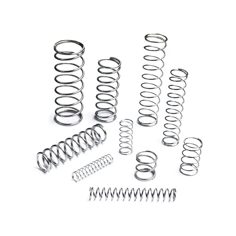 Stainless Steel Compression Springs Spring Ø0.6mm/0.7mm/0.8mm wire ,  L= 10-50mm