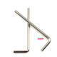 Allen Keys Hex Wrenches 0.7/0.9/1.27/1.5/2.0/2.5/3/4mm Hexagonal Spanners L-Key