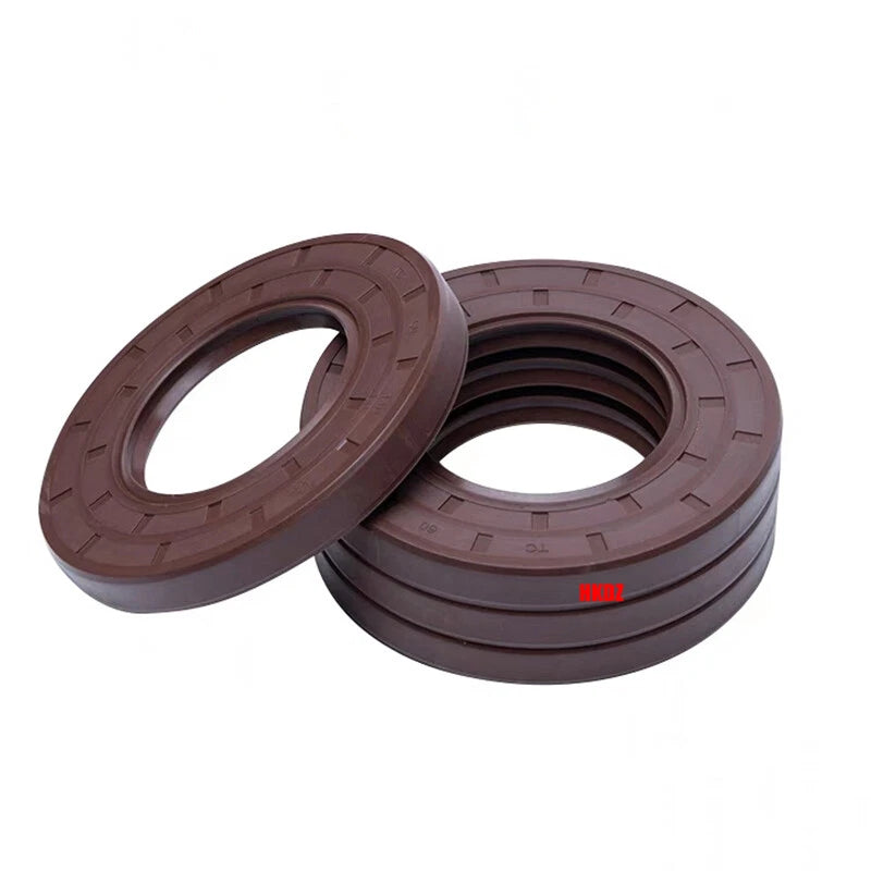 FKM TC Oil Seal – Fluorine Rubber Rotary Shaft Seal, ID 12–52mm, OD 25–100mm