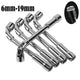 Metric L-Shaped Angled Open Hex Spanners Double Ended Socket Wrench 8mm To 22mm