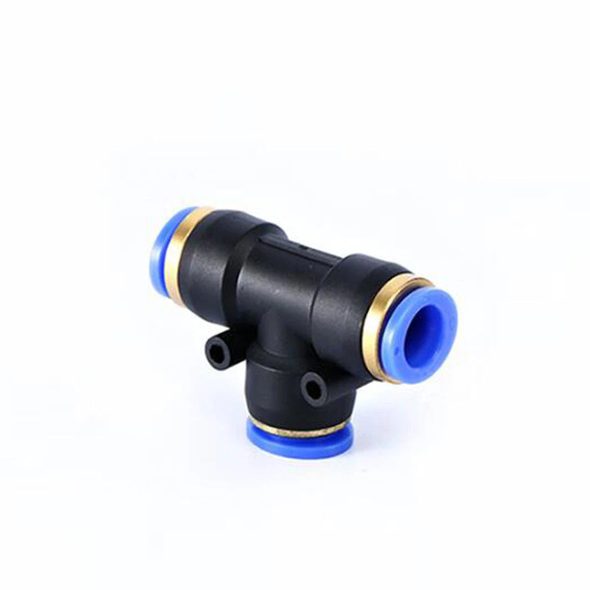 Nylon Pneumatic Reducer Tee 3-Way Connector Hose Tube Inline Push-In Fittings