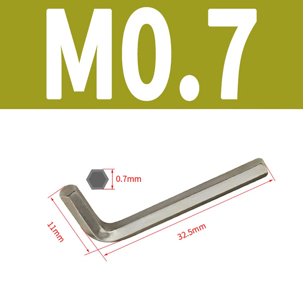 Allen Hex Key Long Arm Metric 0.7mm-17mm Hexagonal Wrench Keys Screwdriver 911-L