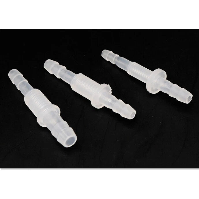 Plastic Bulkhead Fitting & Straight Hose Barb Connector — M6 to M16, Reducing & Equal