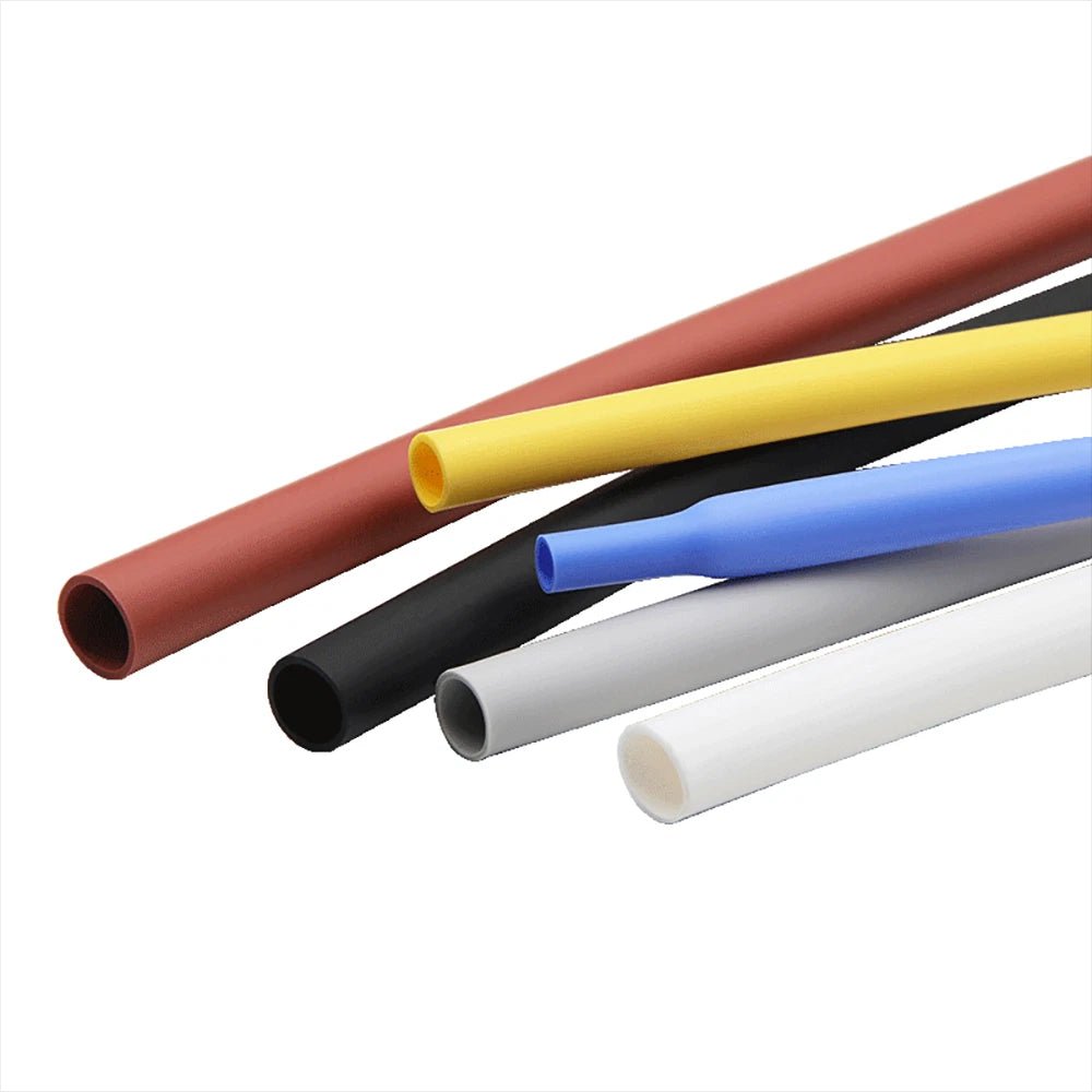 Silicone Rubber Heat Shrink Tubing — φ0.8mm to φ40mm, Multiple Colors - HomeDIYer