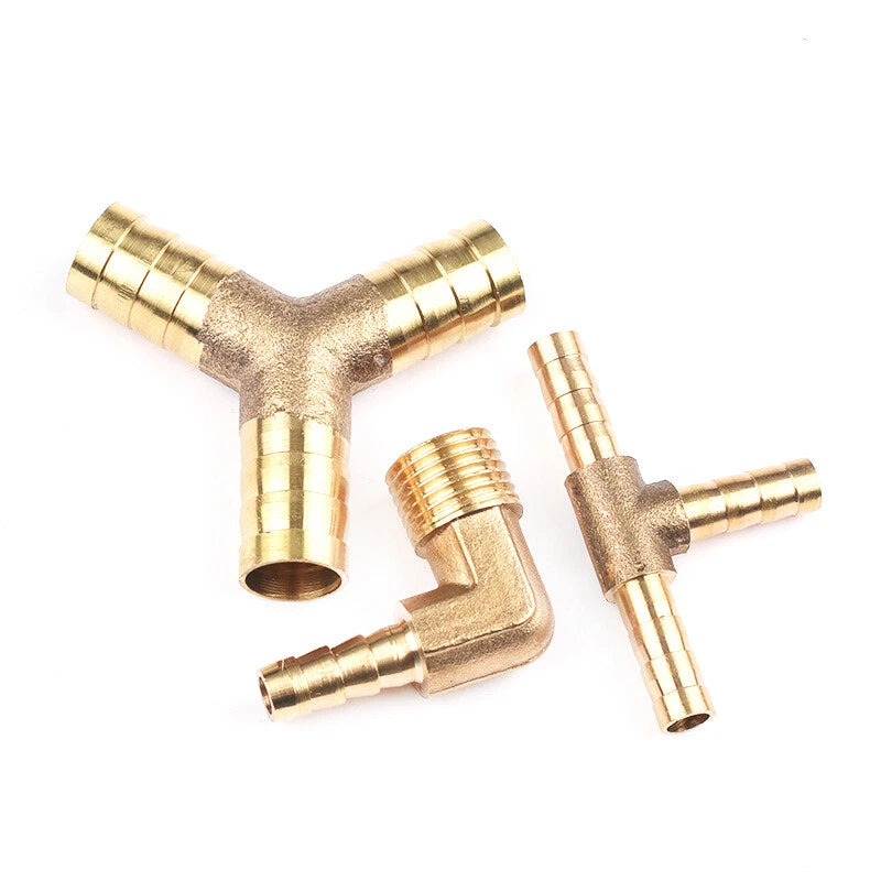 BSP Hose Barb Fittings — Y-Piece, T-Piece, Straight & Elbow Connectors