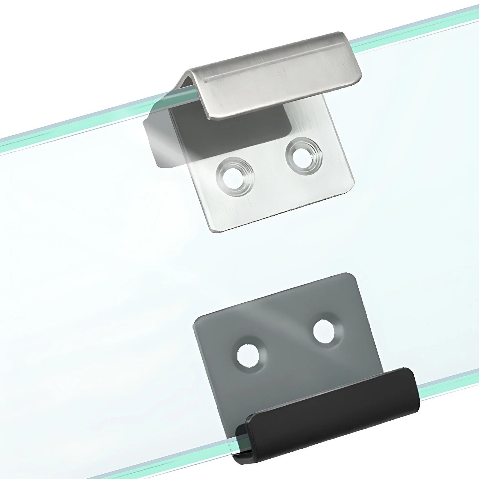 U Shaped Brackets Flat Hooks Stainless Hooks Ceramic Tile Display Bracket
