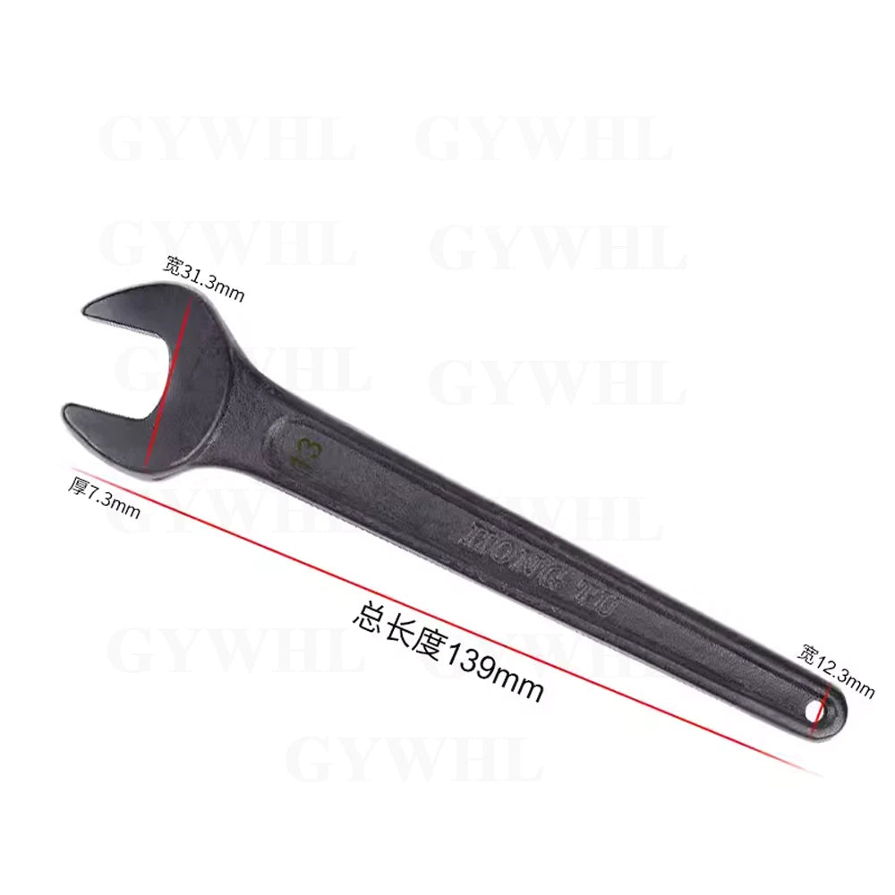 Single Open Ended Spanner Combination Wrench Impact High Carbon Steel HRC 60°