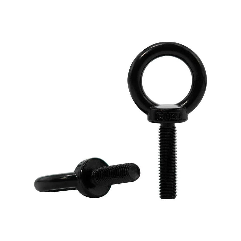 Black 304 Stainless Steel Eye Bolts and Eye Nuts — M3 to M20 Lifting Hardware - HomeDIYer