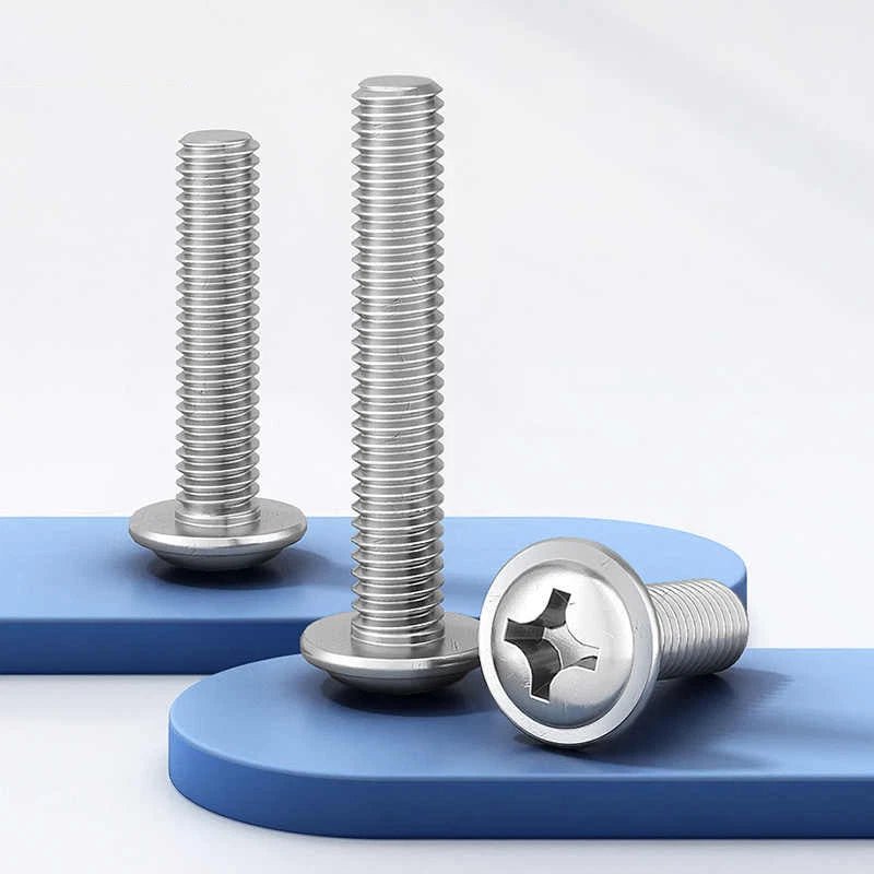Phillips Flanged Pan Head Machine Screws 316 Stainless Steel M3 M4 M5 M6 - HomeDIYer