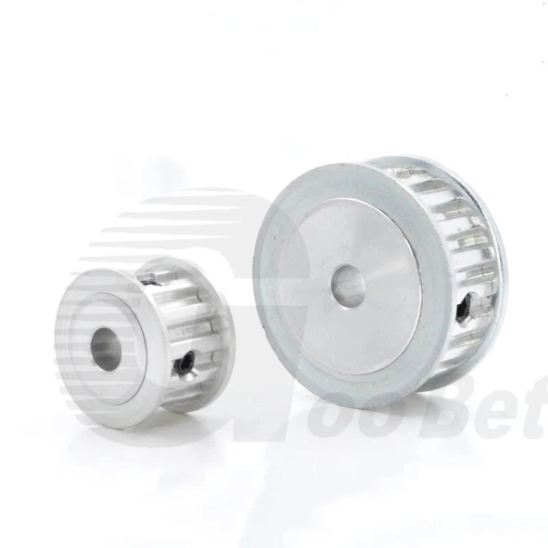 XL 10mm Timing Belt Drive Pulley Aluminium 10 - 40 Tooth 4-25mm Bore Extra Light
