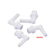 90° Elbow Plastic Female Thread Barbed Connectors Pipe Hose Water Reducer Joiner