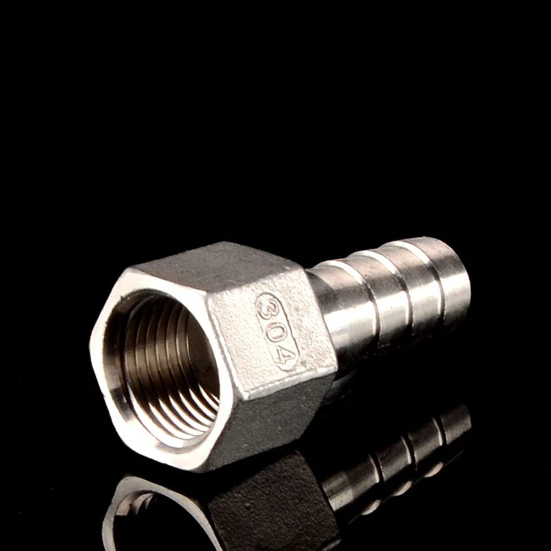 1/4"-4" Inch Female/Male Stainless Hose Connector Fitting For Air Water Fuel Gas