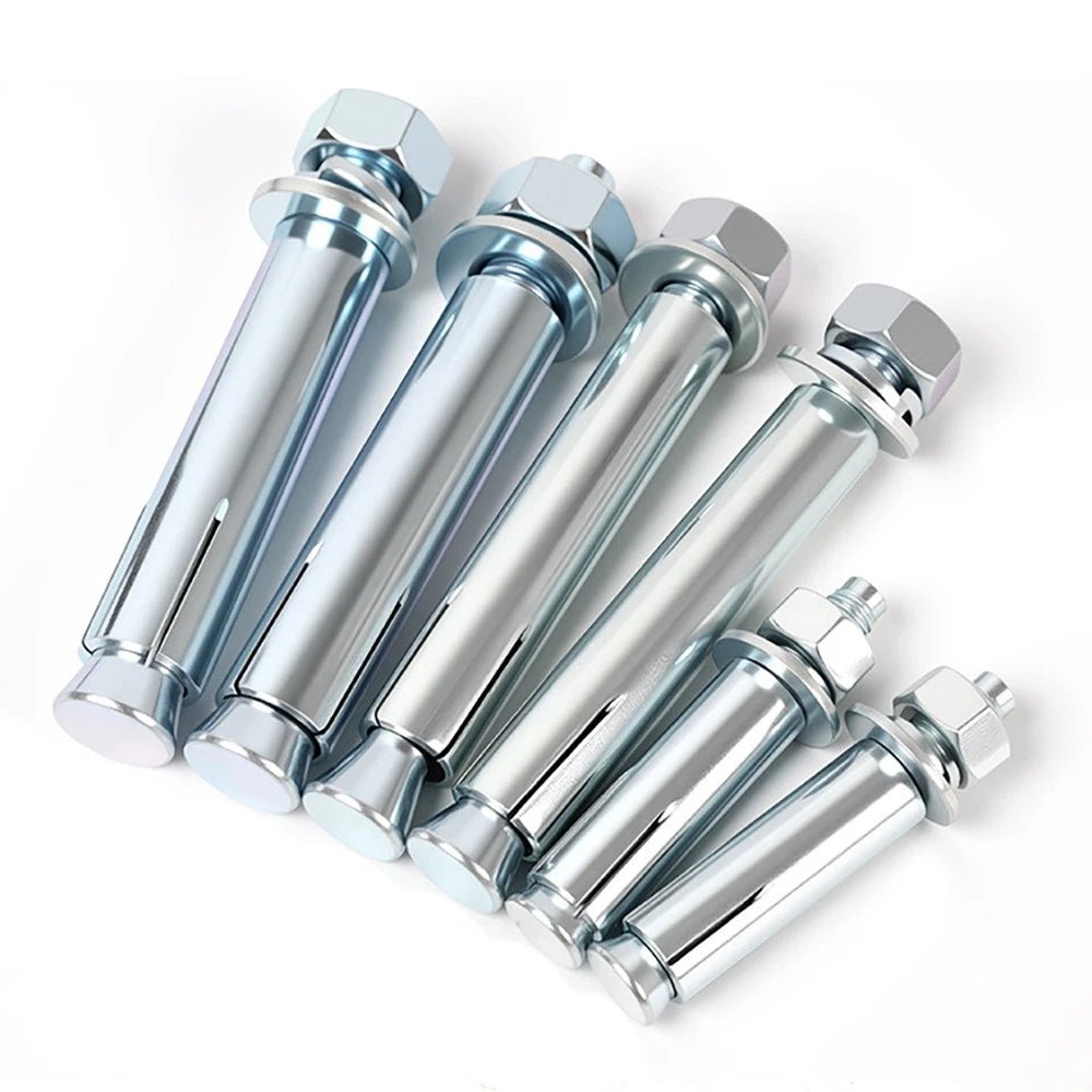 Sleeve Anchor Expansion Bolts for Concrete – Galvanised Carbon Steel M6 to M20 - HomeDIYer
