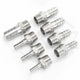 BSP Male Thread Stainless Steel Barb Hose Tail Connector — 1/8" to 4"