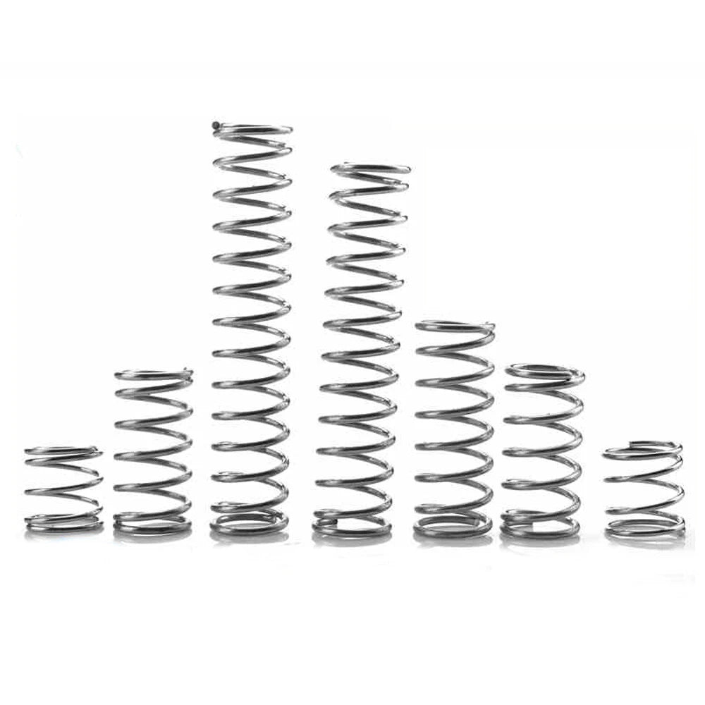 Compression Springs 304 Stainless Steel Wire Dia 0.8mm Pressure Length 5mm-305mm