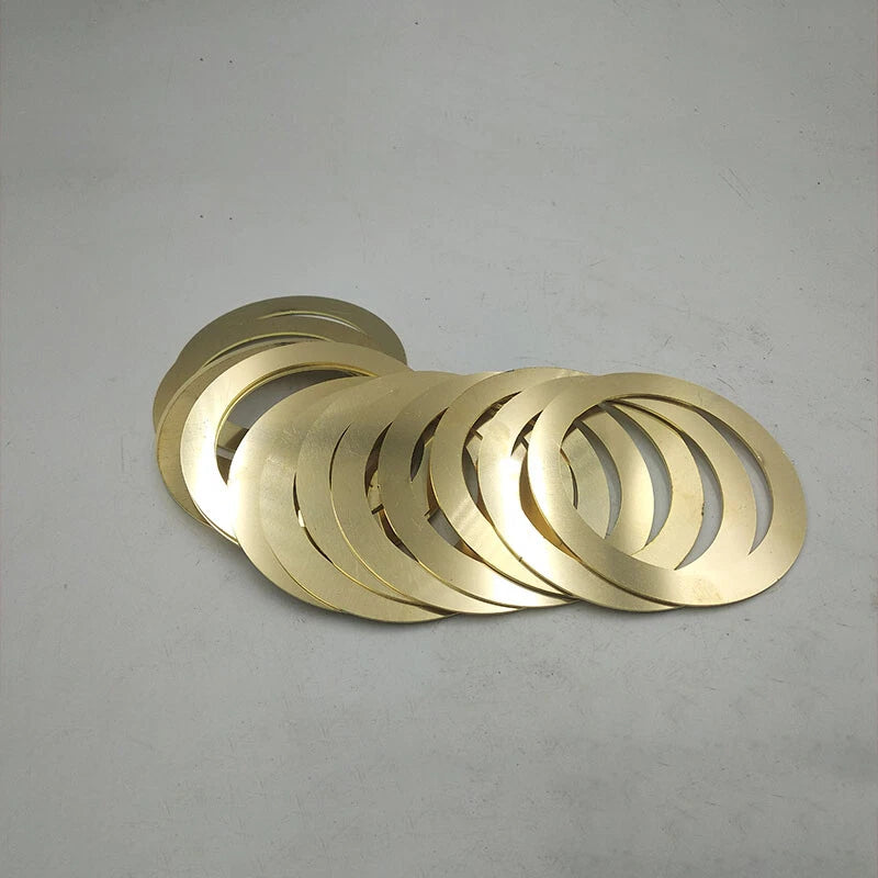 2" 4" 6" 8" Round Brass Disc Sheet Cycle Blank Discs Thick 0.8-3.0mm Customised