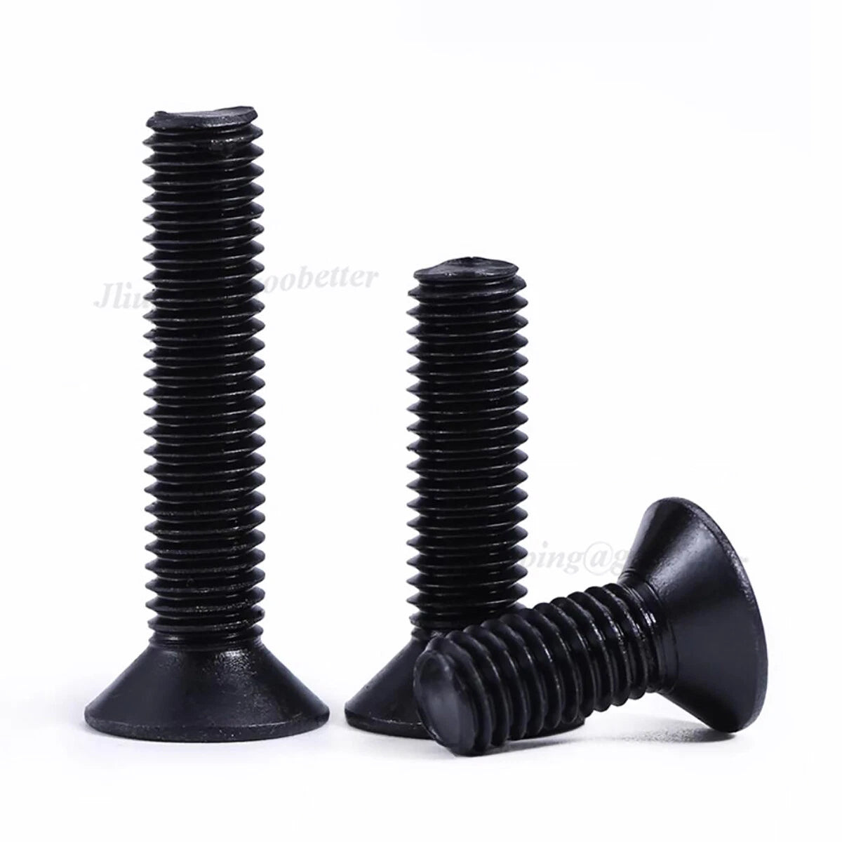 Torx Countersunk Machine Screws Grade 10.9 Black — M3 M4 M5 M6 M8 M10 CSK Six-Lobe