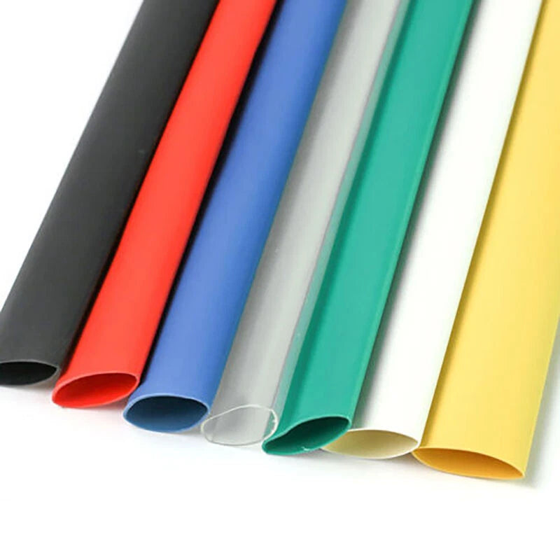 3:1 Dual-Wall Heat Shrink Tubing with Adhesive | φ1.6mm–φ65mm | 8 Colors