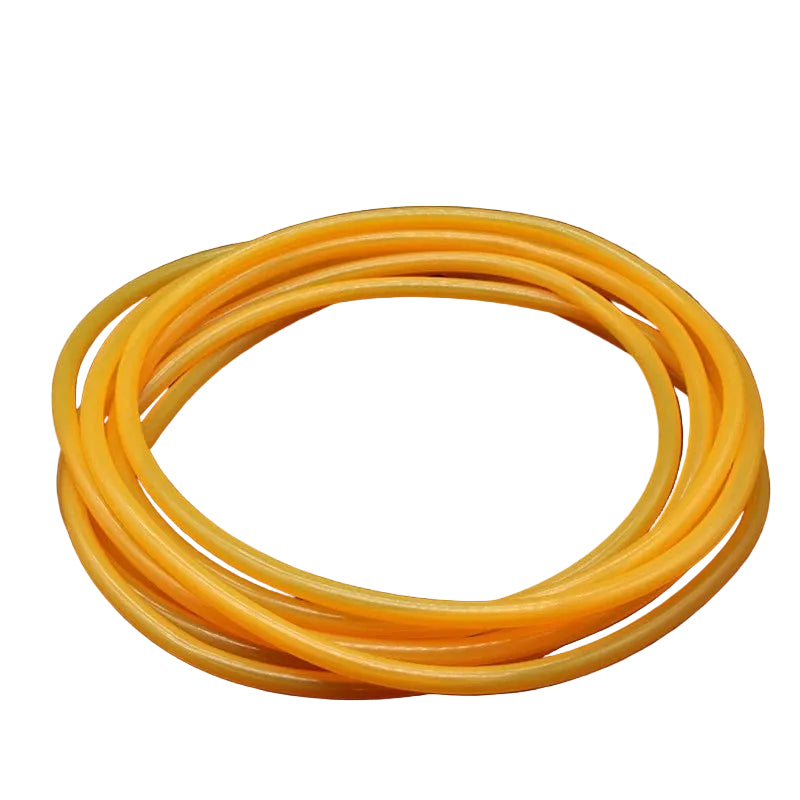 Orange Food Grade Silicone Tubing — Flexible Soft Hose for Brewing, Beverage & Water Transfer