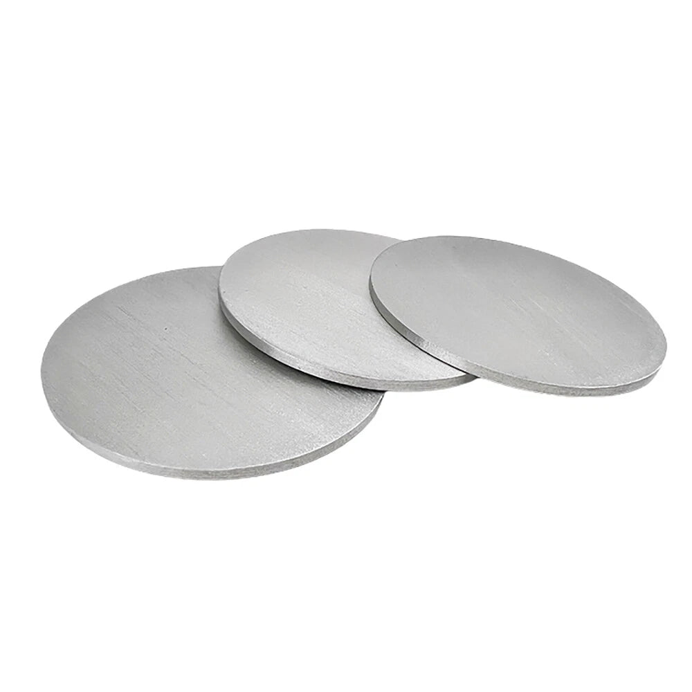 6061 Round Aluminum Sheet Disc Plate Thick 1/2/3/5~6mm Model Craft Dia 100~300mm