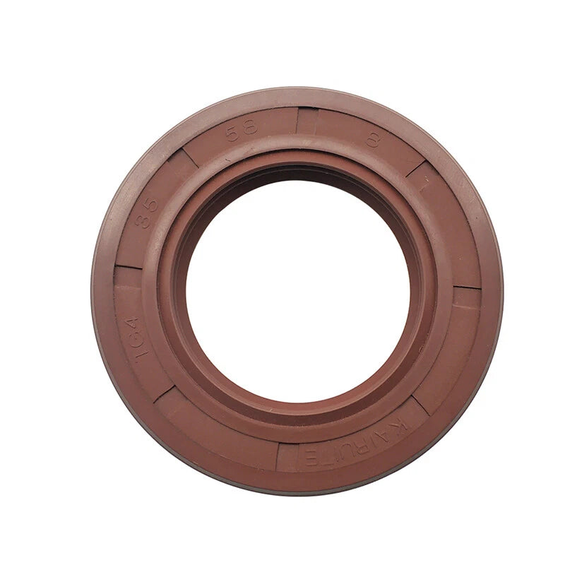 TC Skeleton Oil Seal — Fluorine Rubber Rotary Shaft Lip Seal Ring (Multiple Sizes)