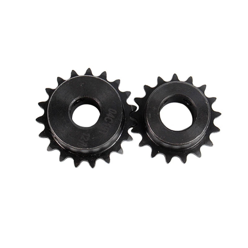 Hole 8mm-30mm Steel Chain Sprocket Pilot Bore 04C 32T-40T Sprockets Roller Chain
