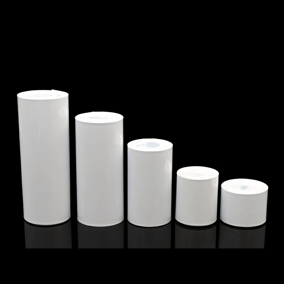 White PVC Heat Shrink Tubing – Flat Width 7mm to 250mm, 1M / 2M / 5M / 20M Rolls - HomeDIYer