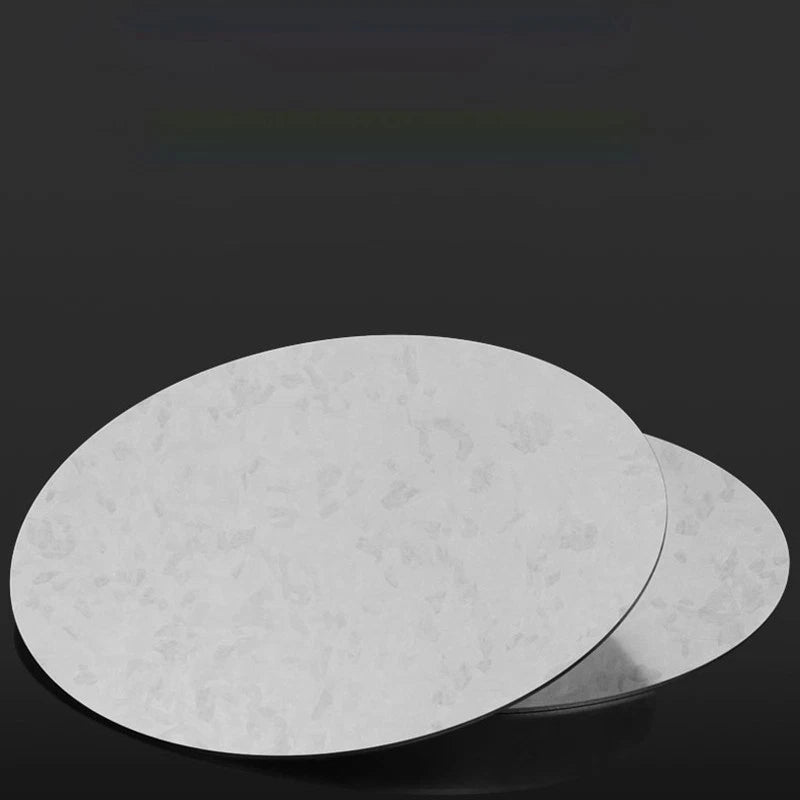 Galvanised Steel Round Blank Discs Zinc Plating Iron Sheet 0.5-3mm Cut to Size