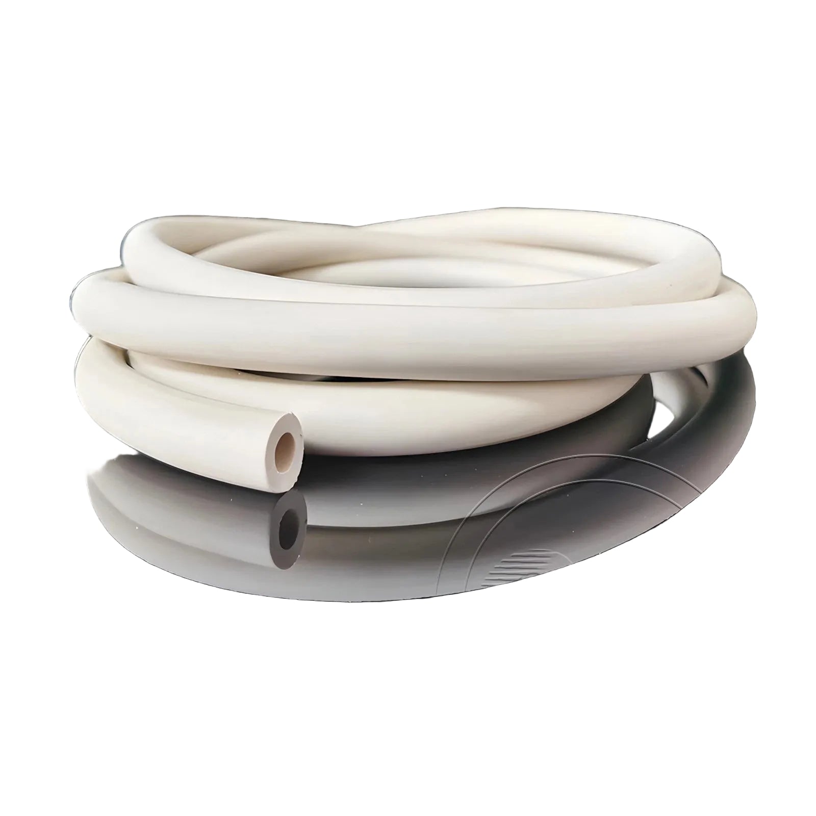 White Rubber Vacuum Tube — Flexible Laboratory Hose Pipe, 2mm–32mm ID