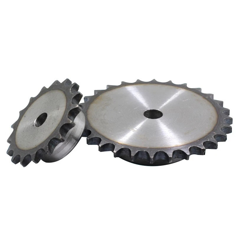 10-25 Teeth 06C Industrial Sprocket Wheel-Roller Chain 45# Steel Pitch 9.525mm
