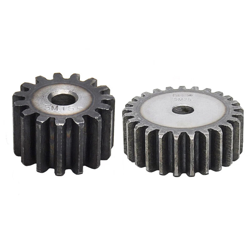 2.5 Mod Spur Gear 10T - 40T Flat Gear 45 Steel Transmission Gears OD 30-105mm