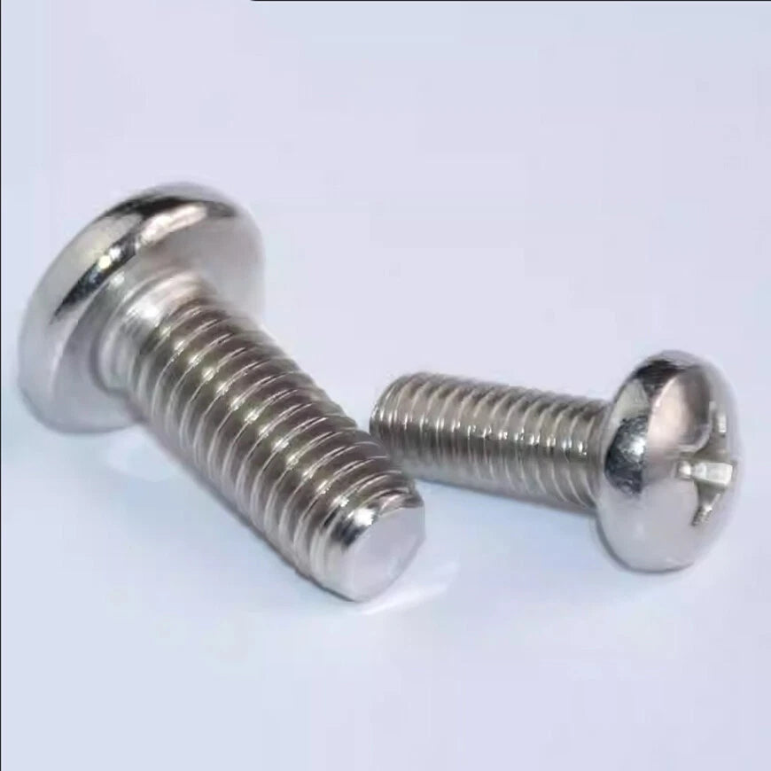 UNC 2#-56 4#-40 6#-32 8#-32 Phillips Pan Head Machine Screws A2 Stainless Steel
